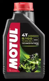 Купить MOTUL 104062 Моторное масло Motul 5100 4T 10W-30 1л