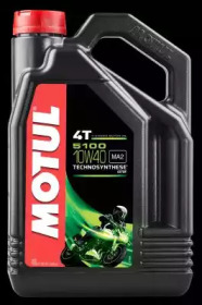 Купить MOTUL 104068 Моторное масло Motul 5100 4T 10W-40 4л