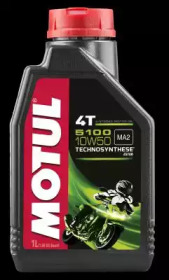 Купить MOTUL 104074 Моторное масло Motul 5100 4T 10W-50 1л