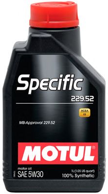 Купить MOTUL 104845 Моторное масло Motul Specific 229,52 5w-30 5л