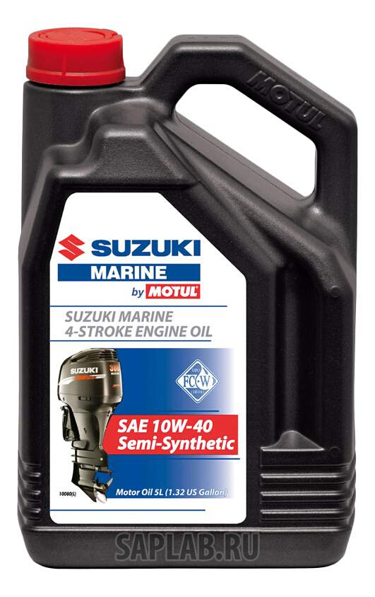 Купить MOTUL 106356 Моторное масло Motul Suzuki Marine 4T 10W-40 5л