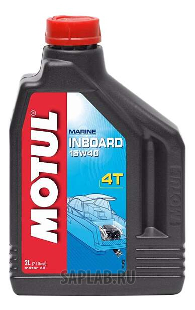 Купить MOTUL 106363 Моторное масло Motul Inboard 4T 15W-40 2л