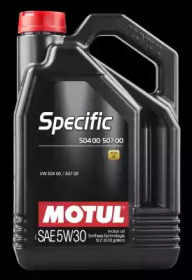 Купить MOTUL 106375 Моторное масло Motul Specific 504 00 / 507 00 5w-30 5л