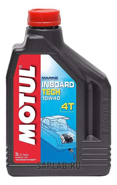 Купить MOTUL 106417 Моторное масло Motul Inboard Tech 4T 10W-40 2л