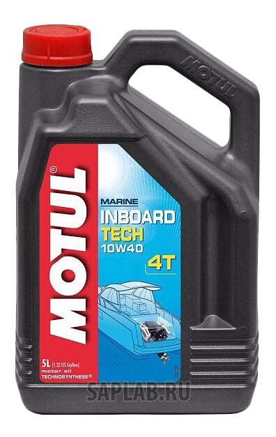 Купить MOTUL 106419 Моторное масло Motul Inboard Tech 4T 10W-40 5л