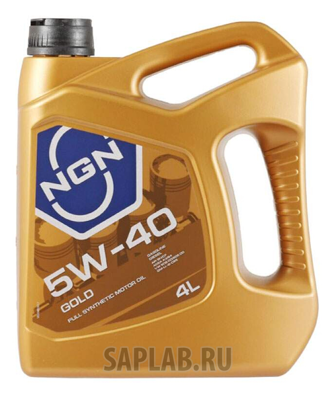 Купить NGN V172085302 Моторное масло NGN Gold 5W-40 4л