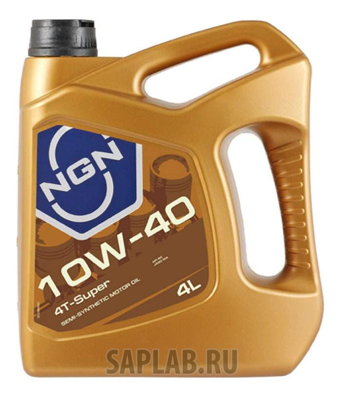 Купить NGN V172085329 Моторное масло NGN 4T-Super 10W-40 4л