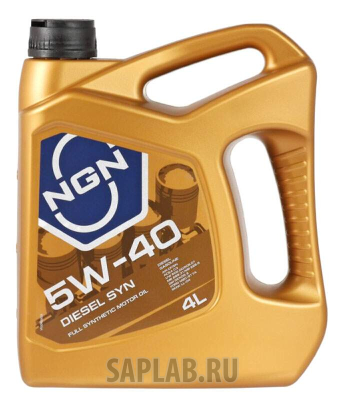 Купить NGN V172085330 Моторное масло NGN Diesel SYN 5W-40 4л