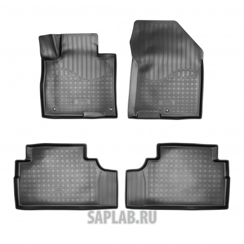 Купить NORPLAST NPA10C31531 Коврики в салон Norplast NPA10-C31-531 Hyundai Santa Fe 3D (2018) (7 мест)