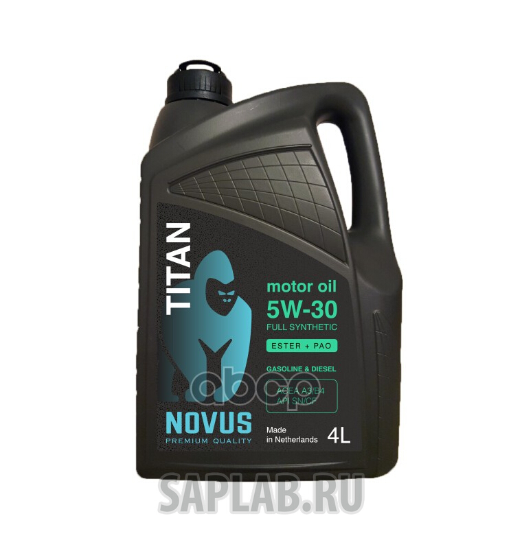 Купить NOVUS TIT201804 Моторное масло Novus Titan 5w-30 4л