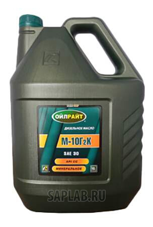 Купить OILRIGHT 2501 Моторное масло Oilright М-10Г2К SAE 30 10л