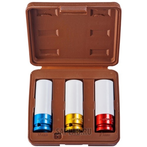 Купить Ombra 912503 Набор торцевых ударных глубоких головок 1/2