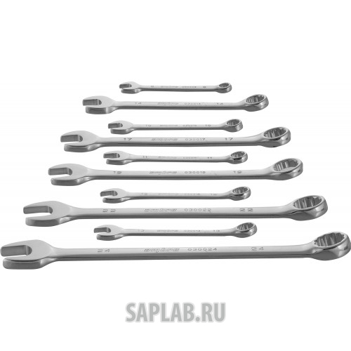 Купить Ombra OMT10S Набор комбинированных ключей 8-24 мм, 10 предметов, Ombra OMT10S