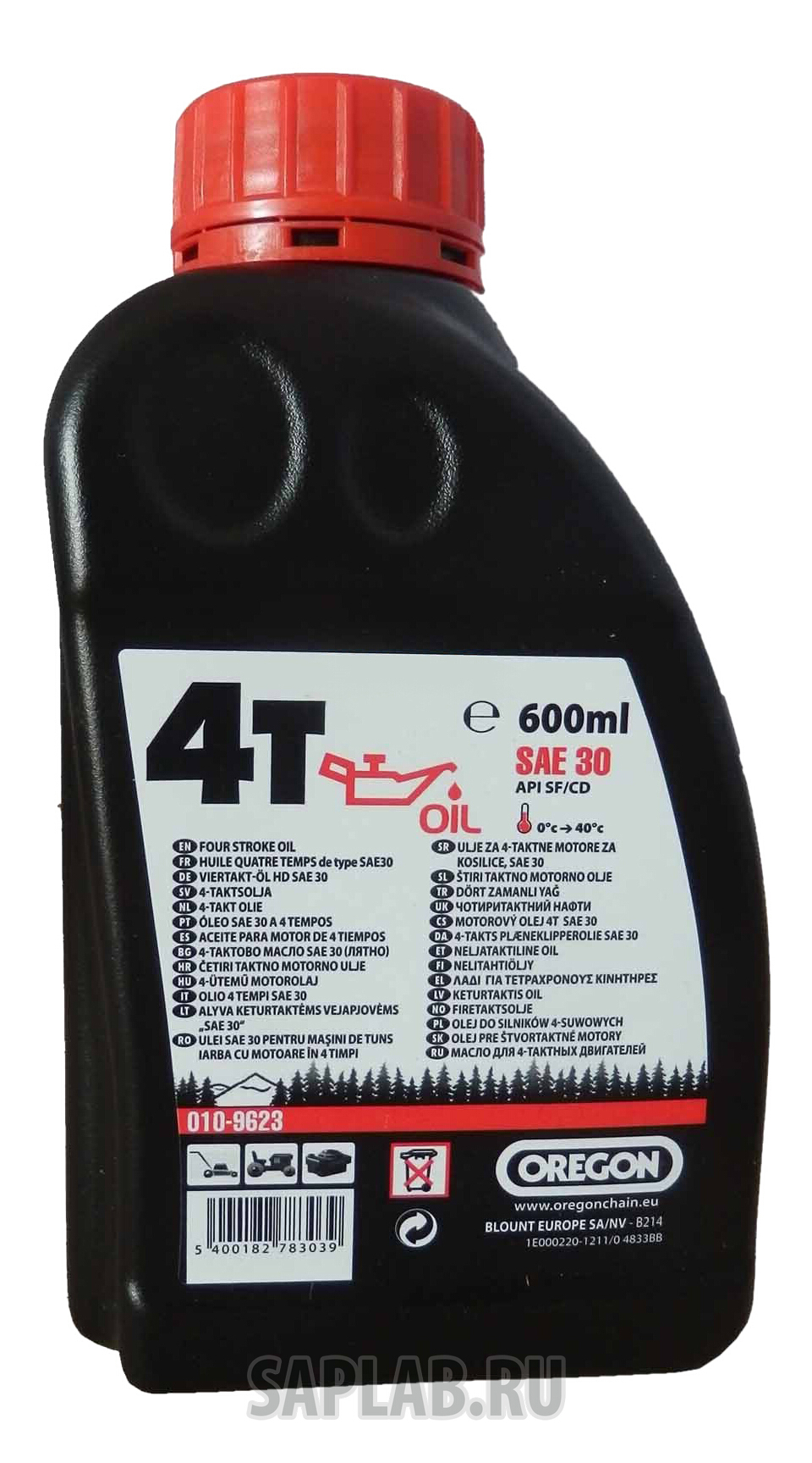 Купить OREGON 109623 Моторное масло Oregon 4T Oil SAE 30 0,6л