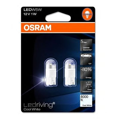Купить OSRAM 2850CW02B 2850CW-02B 1W12VIHW2.1X9.5D5XBLI24M