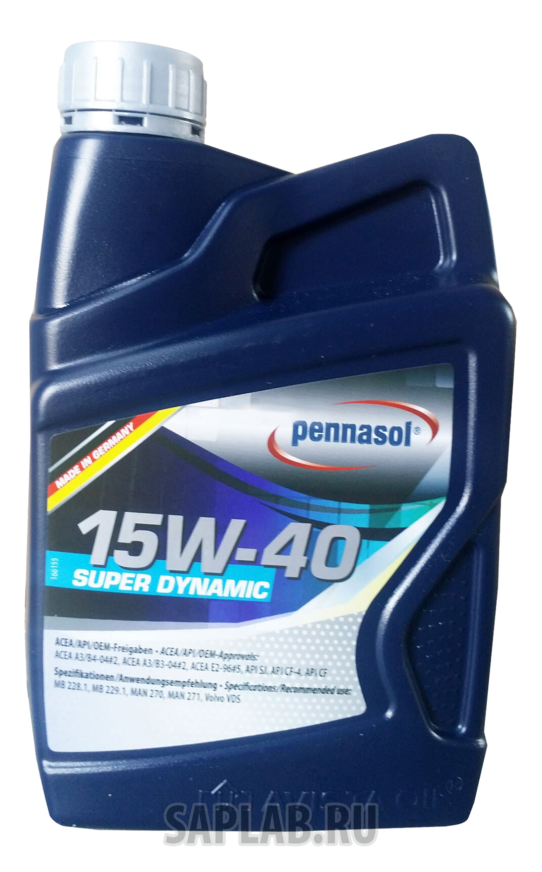 Купить PENNASOL 150817 Моторное масло Pennasol Super Dynamic SAE 15W-40 1л