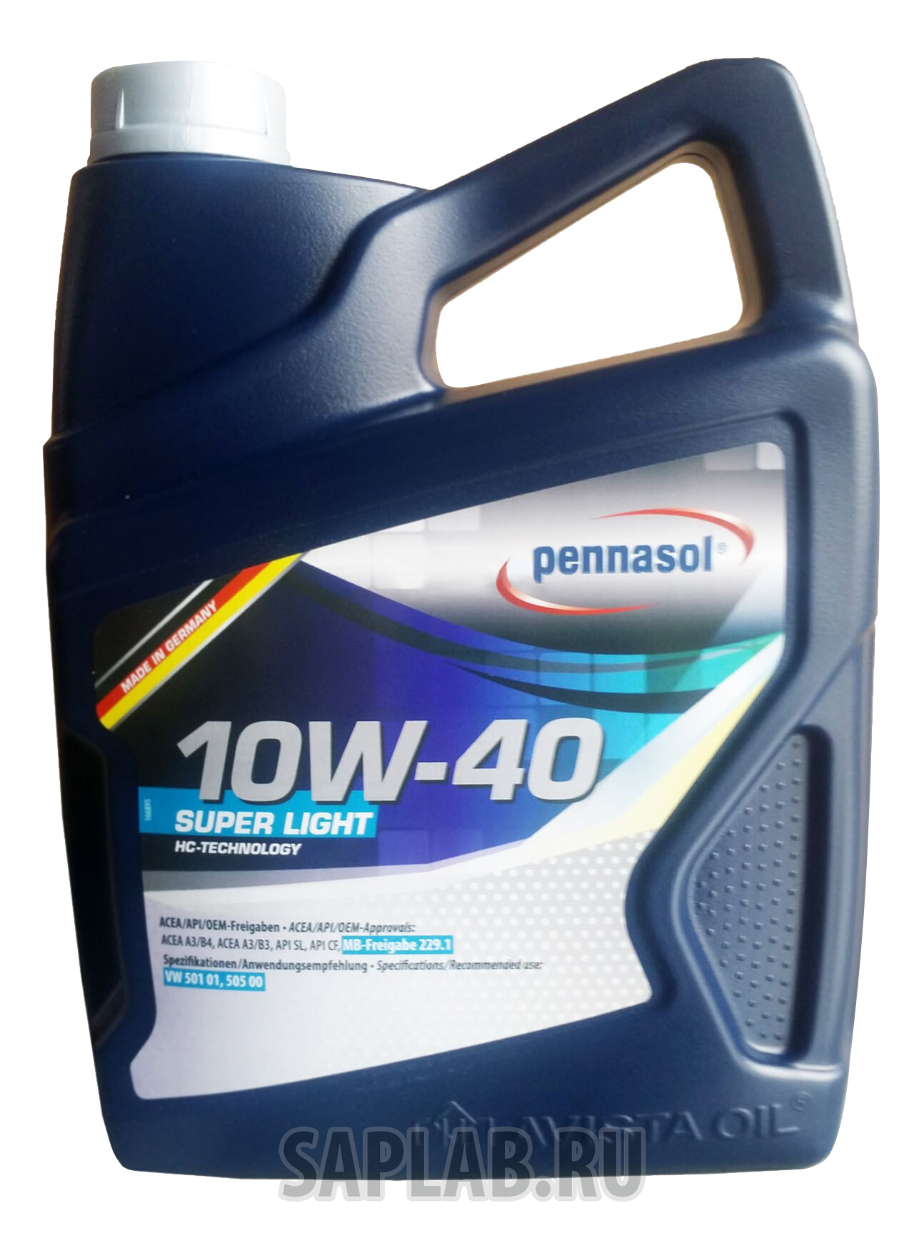 Купить PENNASOL 152318 Моторное масло Pennasol Super Light SAE 10W-40 4л