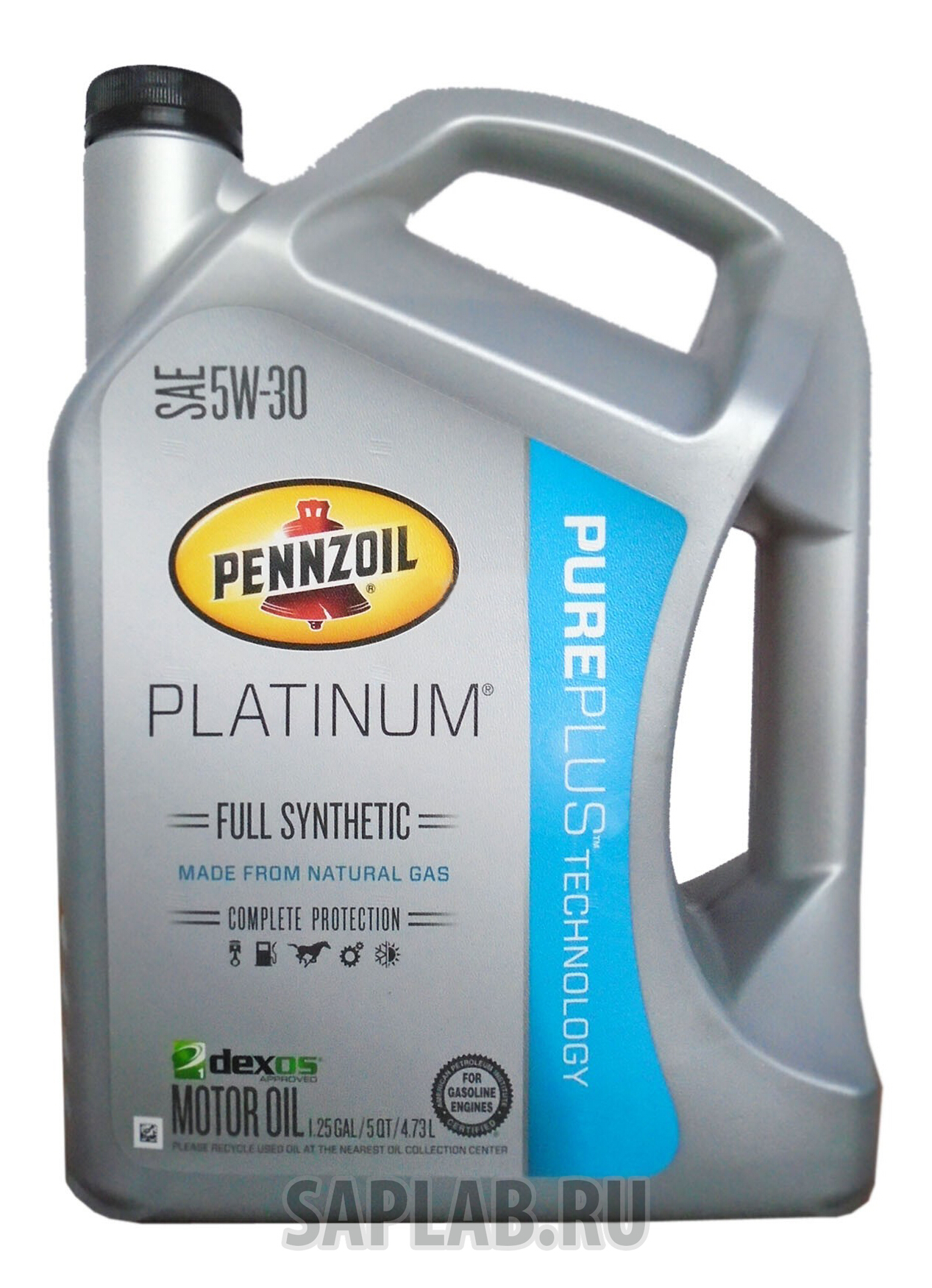 Купить PENNZOIL 550038221 Моторное масло Pennzoil Platinum 5w-30 4,73л