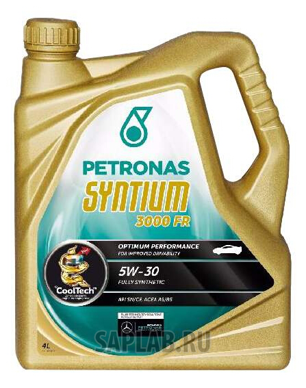 Купить PETRONAS 18074019 Моторное масло Petronas Syntium 3000 FR 5W-30 4л