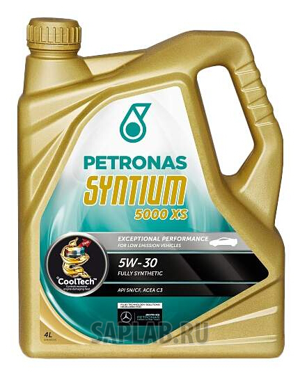 Купить PETRONAS 18144019 Моторное масло Petronas Syntium 5000 XS 5W-30 4л
