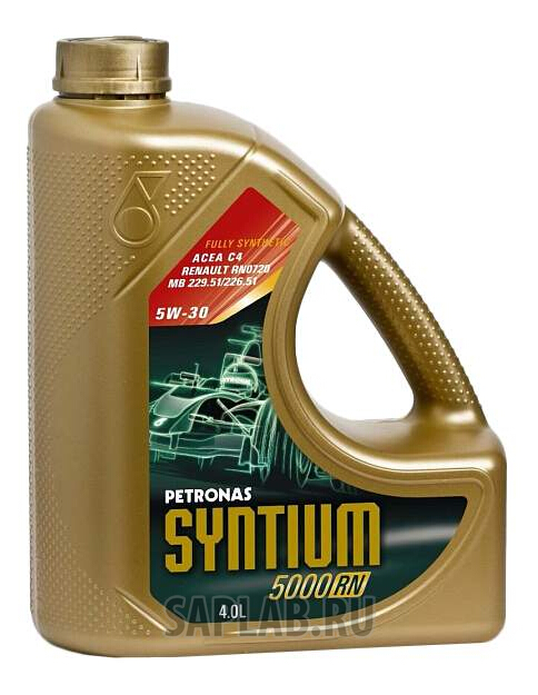 Купить PETRONAS 18324004 Моторное масло Petronas Syntium 5000 RN 5W-30 4л