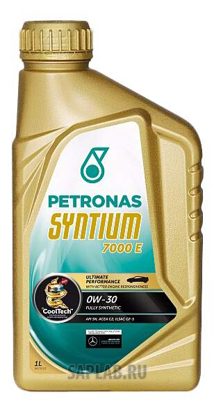 Купить PETRONAS 18551619 Моторное масло Petronas Syntium 7000 E 0W-30 1л