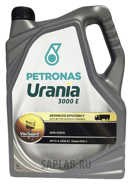 Купить PETRONAS 21445019 Моторное масло Petronas Urania 3000 E 5W-30 5л
