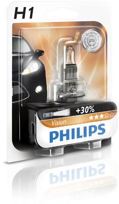 Купить PHILIPS 12258PRB1 Лампа для автомобильных фар Vision H1/12 В/55 Вт