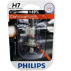 Купить PHILIPS 12972CTVBW Лампы головного освещения для мотоциклов CityVision Moto H7/12 В/55 Вт