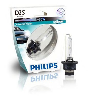 Купить PHILIPS 85122XVS1 Ксеноновая лампа для фар головного освещения X-tremeVision D2S/85 В/35 Вт