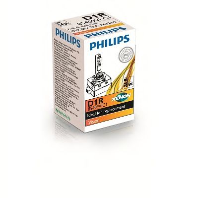 Купить PHILIPS 85409VIC1 Ксеноновая лампа для фар головного освещения Vision D1R/85 В/35 Вт