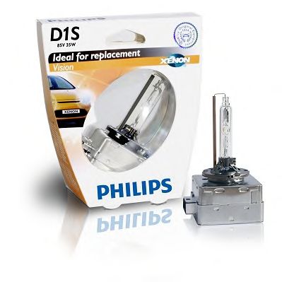 Купить PHILIPS 85415VIS1 Ксеноновая лампа для фар головного освещения Vision D1S/85 В/35 Вт