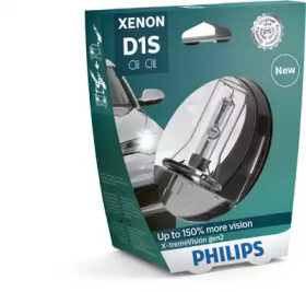 Купить PHILIPS 85415XV2S1 PHILIPS D1S X-tremeVision gen2 4800K 85V 35W, 1 шт, 85415XV2S1