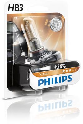 Купить PHILIPS 9005PRB1 Лампа для автомобильных фар Vision HB3/12 В/65 Вт