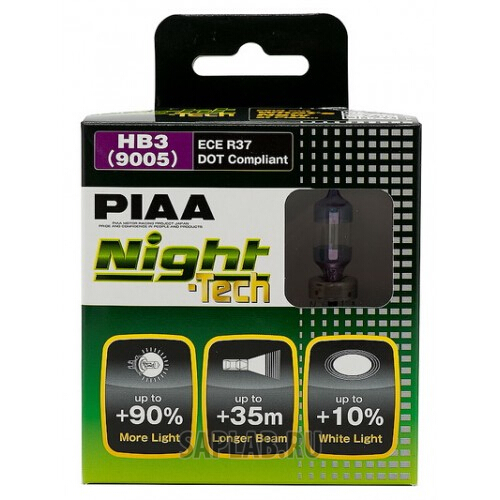 Купить PIAA HE825HB3 PIAA NIGHT TECH (TYPE HB3) HE-825 (3600K)