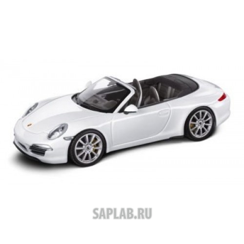 Купить Porsche WAP0200130C Модель автомобиля Porsche 991 Carrera S Cabriolet, White, 2012