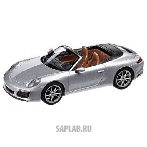Купить Porsche WAP0201260G Модель автомобиля Porsche 911 Carrera S Cabriolet, GT Silver Metallic, артикул WAP0201260G