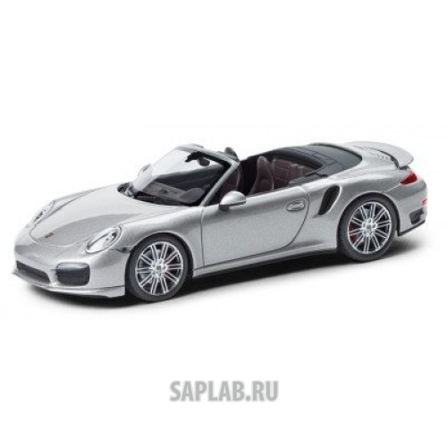 Купить Porsche WAP0205600E Модель автомобиля Porsche 911 Turbo Convertible, Silver