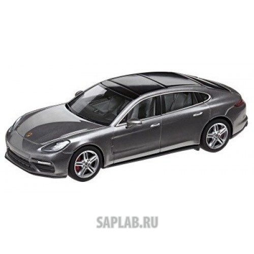 Купить Porsche WAP0207500G Модель автомобиля Porsche Panamera Turbo Executive G2, Scale 1:43, Agate Grey Metallic, артикул WAP0207500G
