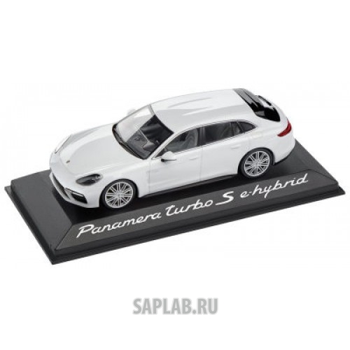 Купить Porsche WAP0207630J Модель автомобиля Porsche Panamera Turbo S E-Hybrid Sport Turismo, Scale 1:43, Carrara White