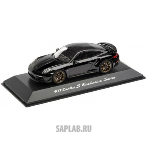 Купить Porsche WAP0209050J Модель автомобиля Porsche 911 Turbo S, Exclusive Series, Black, 1:43