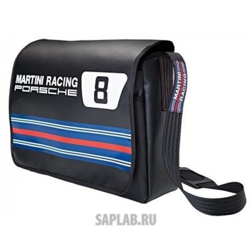 Купить Porsche WAP0505710G Сумка через плечо Porsche Shoulder Bag Martini Racing, Black, артикул WAP0505710G