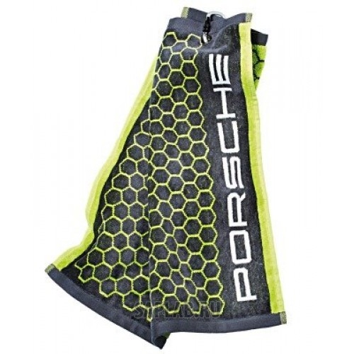 Купить Porsche WAP0600430G Полотенце для гольфа Porsche Golf Towel, Grey-Green, артикул WAP0600430G