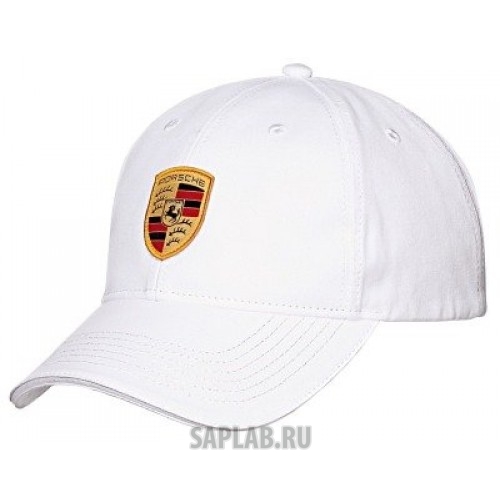 Купить Porsche WAP0800040C Бейсболка Porsche Crest Cap White, артикул WAP0800040C