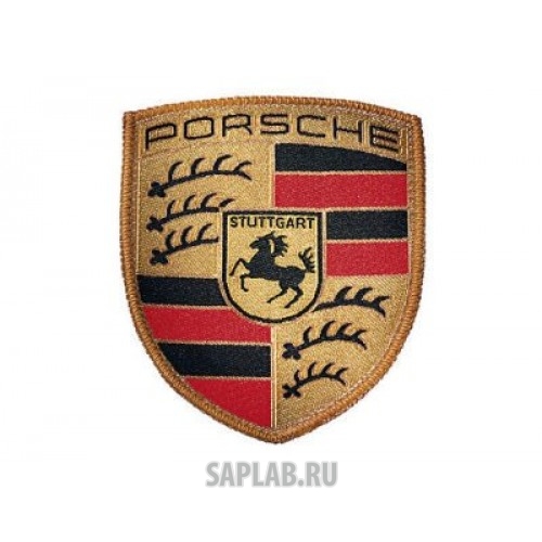 Купить Porsche WAP10706714 Нашивка-герб Porsche Crest Sew-on Badge, артикул WAP10706714