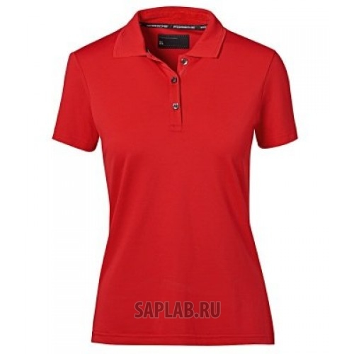 Купить Porsche WAP4940XS0J Женская рубашка-поло Porsche Polo-Shirt, Women, Red