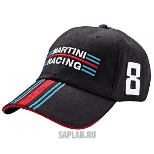 Купить Porsche WAP5500010G Бейсболка Porsche Baseball Cap Martini Racing, Black, артикул WAP5500010G
