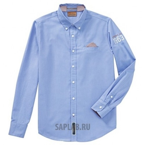 Купить Porsche WAP71600S0H Мужское поло Porsche Men's shirt – Classic collection, Blue, артикул WAP71600S0H