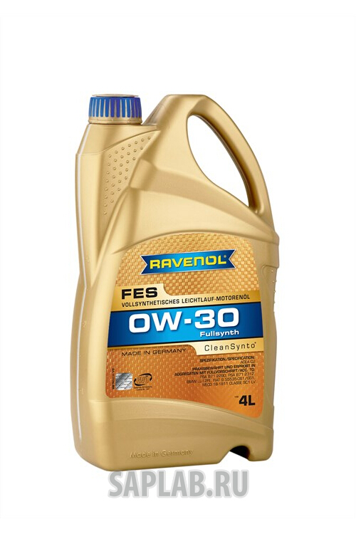 Купить RAVENOL 1111146004 Моторное масло Ravenol FES 0W-30 4л