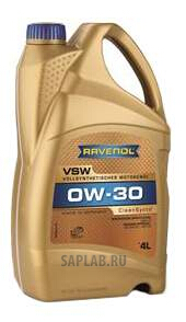Купить RAVENOL 4014835842816 Моторное масло Ravenol VSW SAE 0W-30 4л